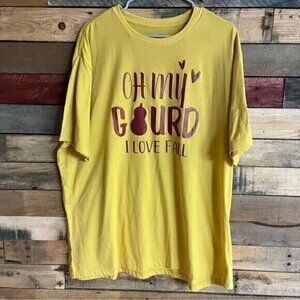 George Gold‎ Gourd Fall Tee Size 2X